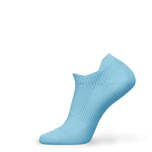 INVISIBLE RUNNING SOCKS RUN500 X2 BLUE