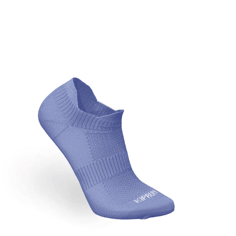 Nízké běžecké ponožky RUN500 fialové 2 páry 