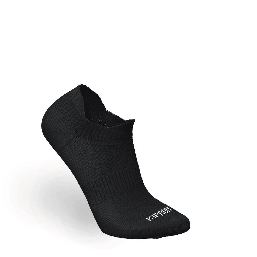 CHAUSSETTES DE RUNNING INVISIBLES RUN500 X2 ROSES