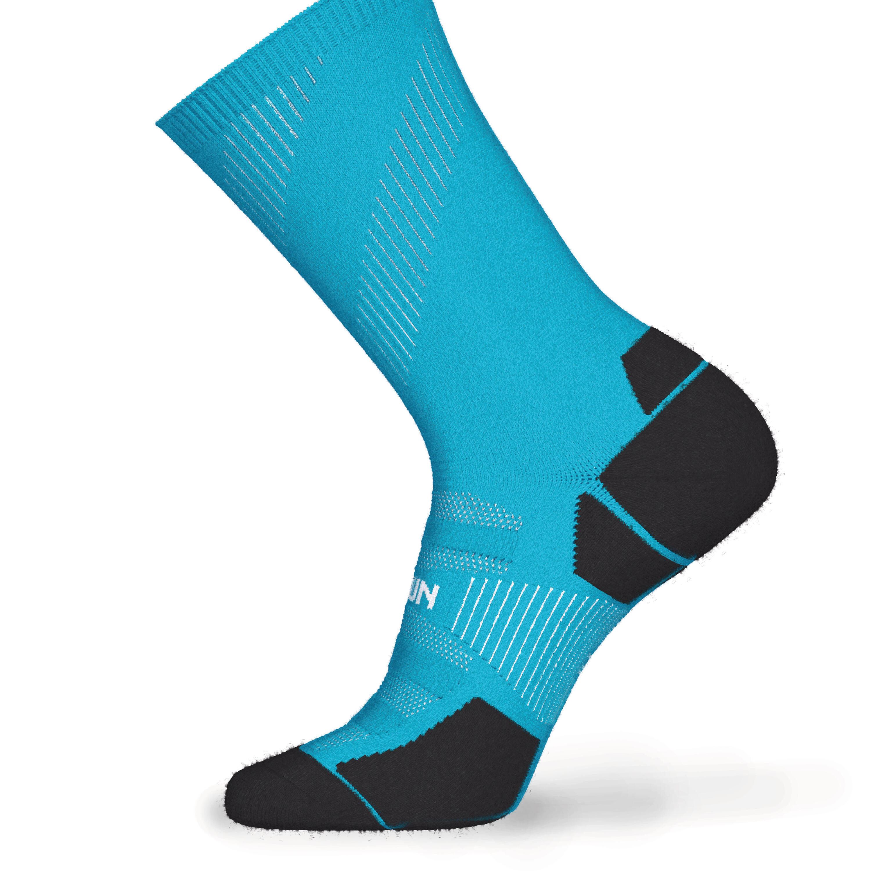 RUN900 MID-CALF FINE RUNNING SOCKS - BLUE 3/5