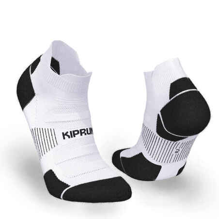 CHAUSSETTES DE RUNNING RUN900 FINES INVISIBLES BLANCHES