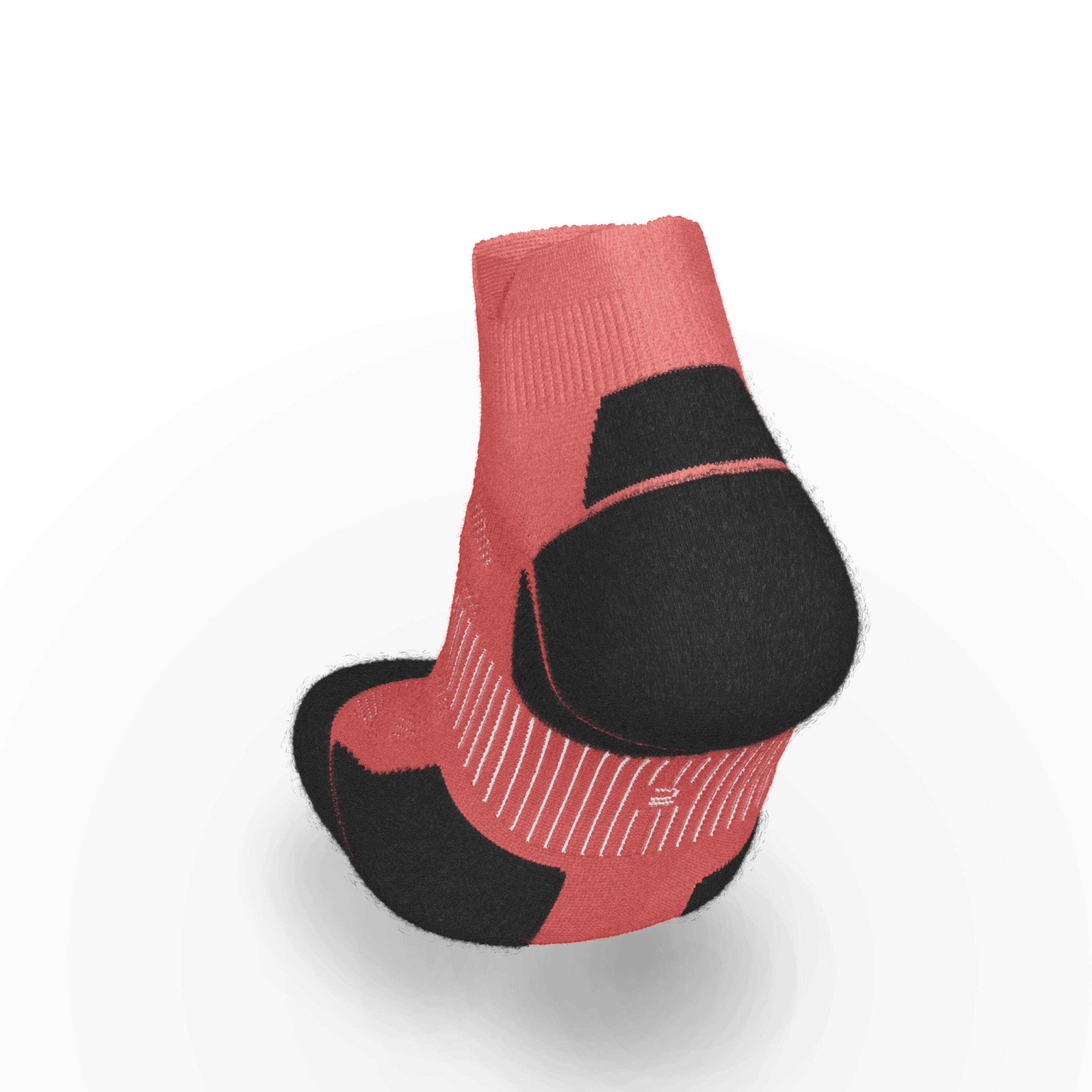 RUN900 INVISIBLE FINE RUNNING SOCKS - PINK 4/4