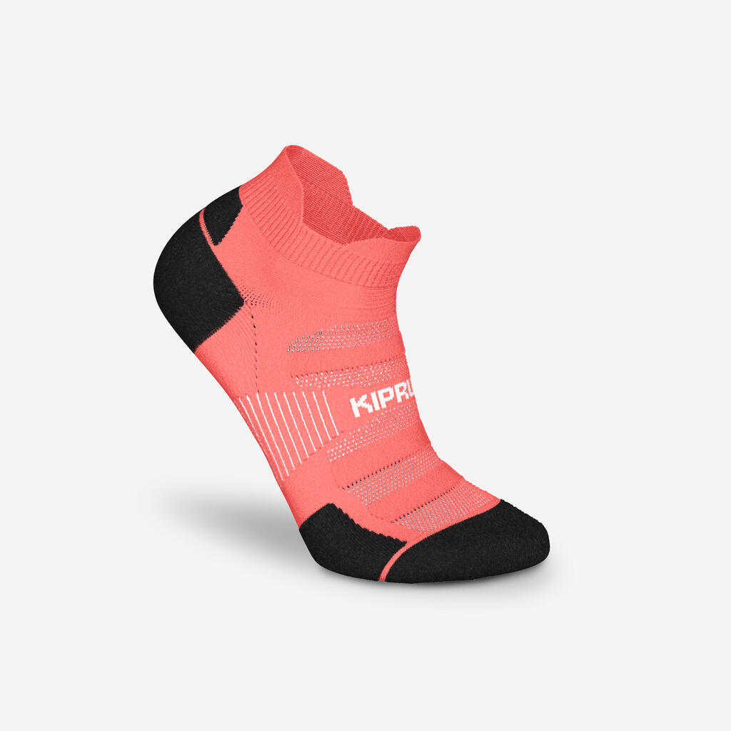 CHAUSSETTES DE RUNNING RUN900 FINES INVISIBLES ROSES