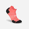 Bežecké ponožky Run900 neviditeľné tenké ružové