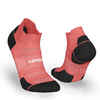 Čarape za trčanje Run 900 Invisible srednje visoke tanke ružičaste