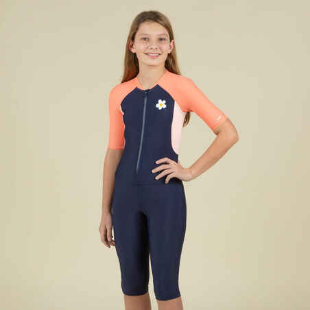 Swimming Wetsuit Shorty Swim Navy