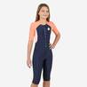 Girls Swimming Shorty Swimsuit Comfortable & Stretchable Blue Pink