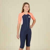 Swimming Wetsuit Shorty Swim Navy