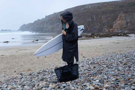 Adult Waterproof Changing Robe - 950 black