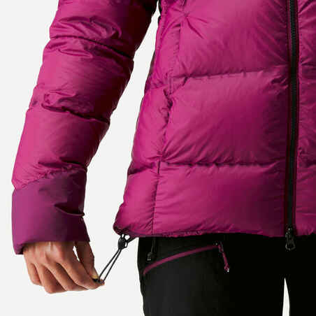 Women’s Mountain Trekking Down Jacket with Hood - MT900 -18°C