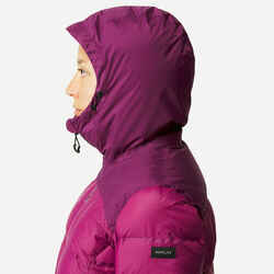 Women’s Mountain Trekking Down Jacket with Hood - MT900 -18°C