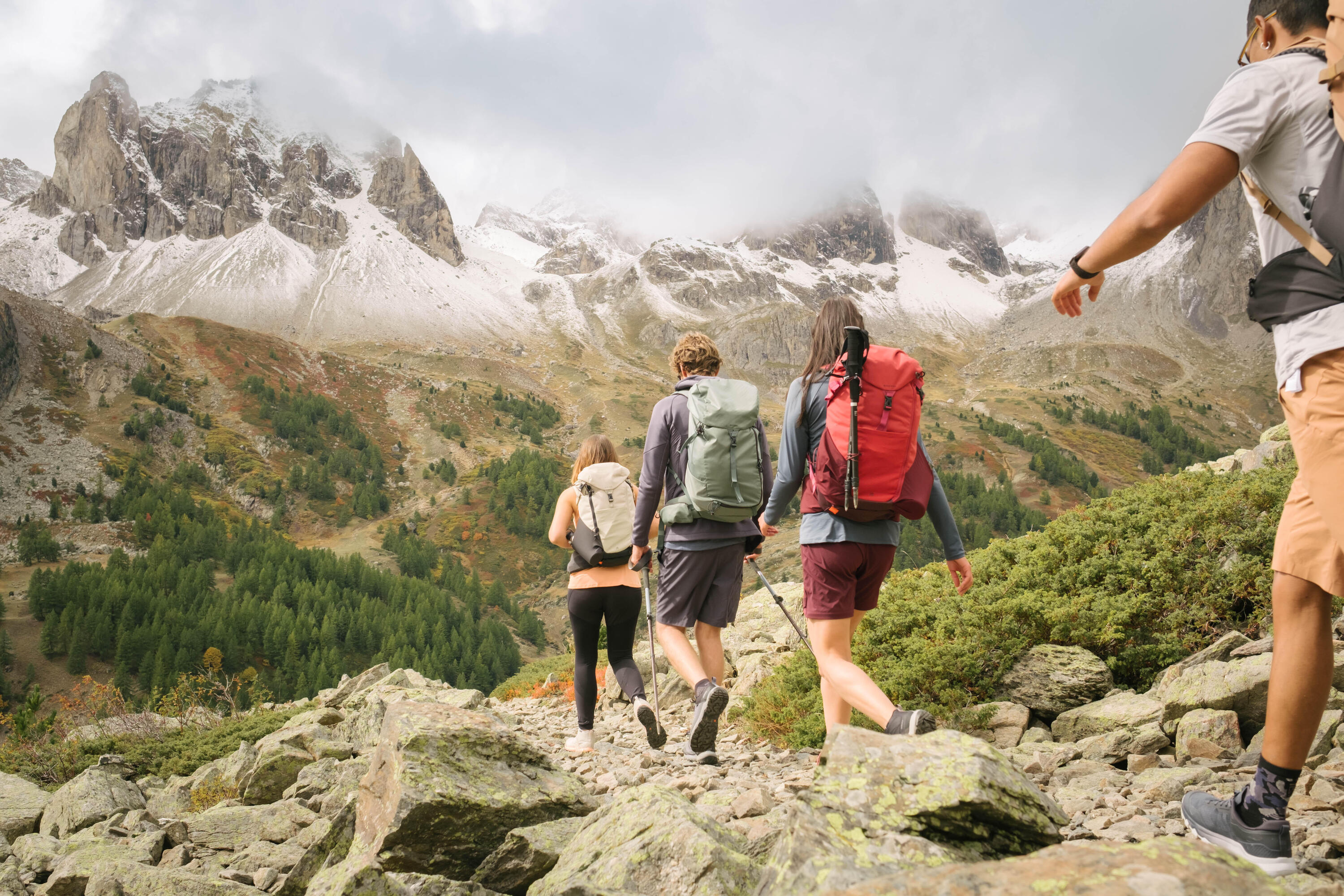 Zaino trekking MH500 30L verde 17/18