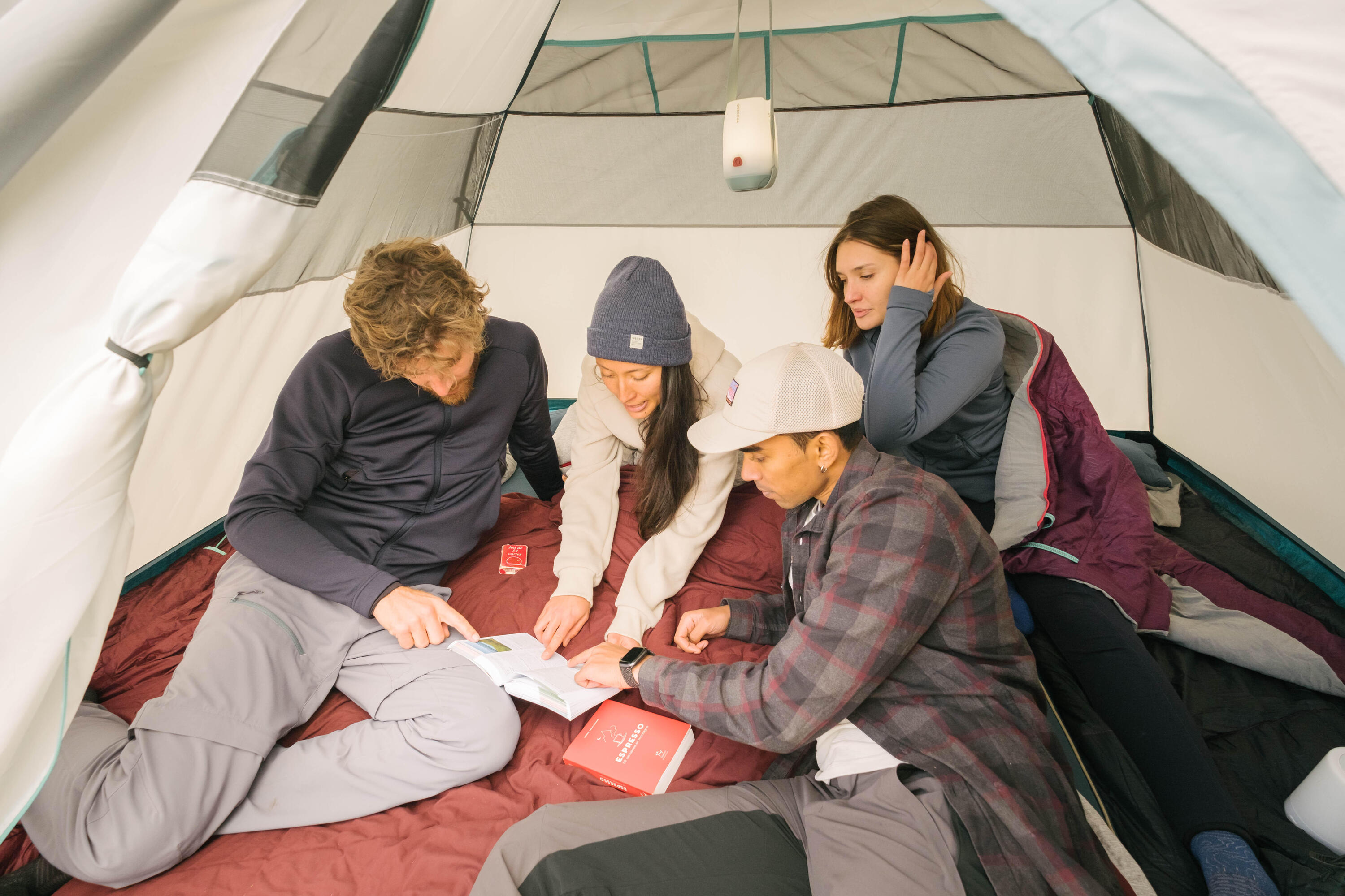 Tente de camping 4 places, MH100 19/21