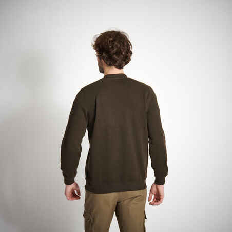 Medžioklinis džemperis „100“, rudas