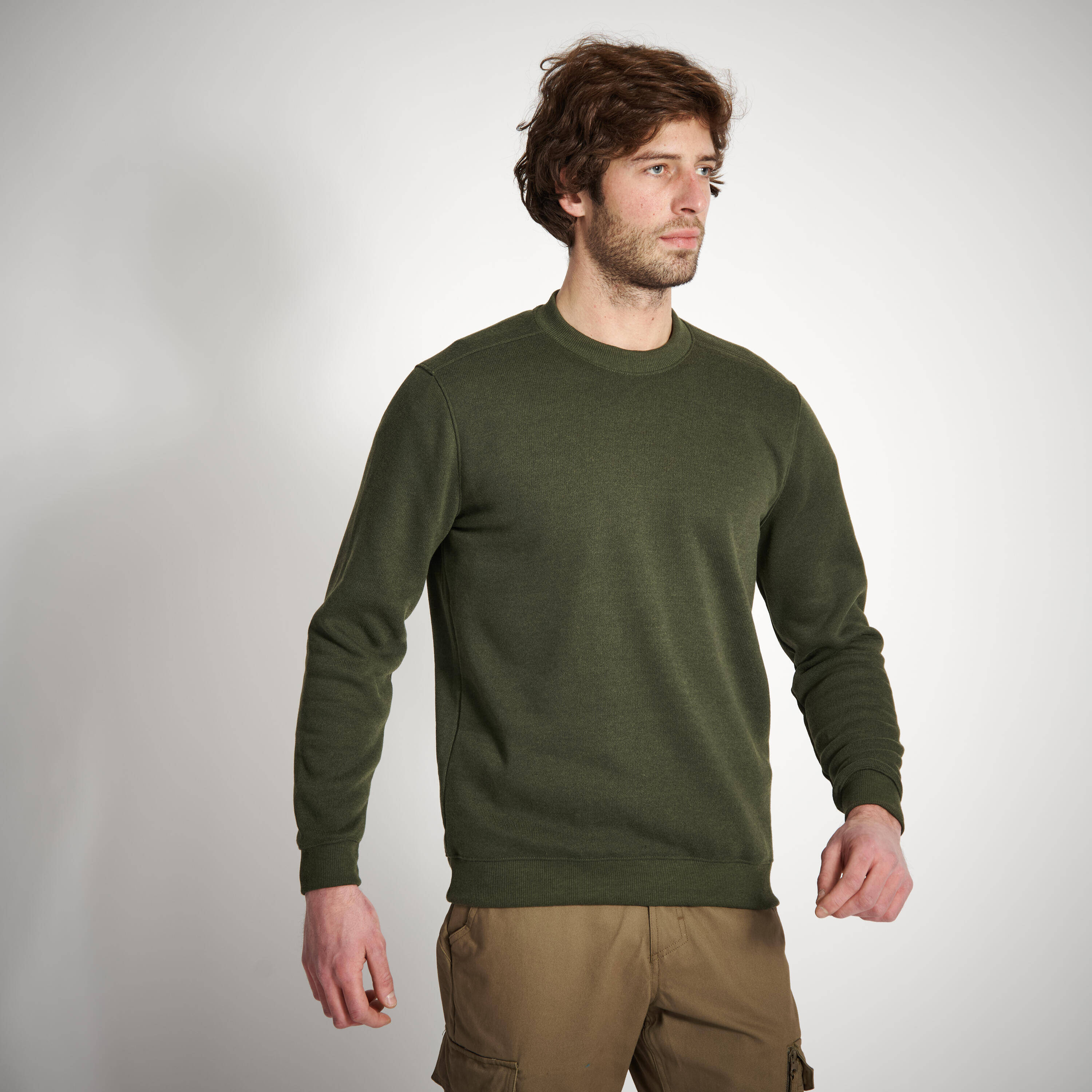 Men Pullover Sweater SG100 - Green -  1