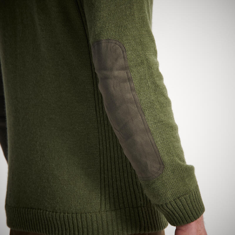 Férfi vadász pulóver, gyapjú, szélálló - 900-as
