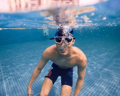 Entraînement de natation : la rentrée à la piscine