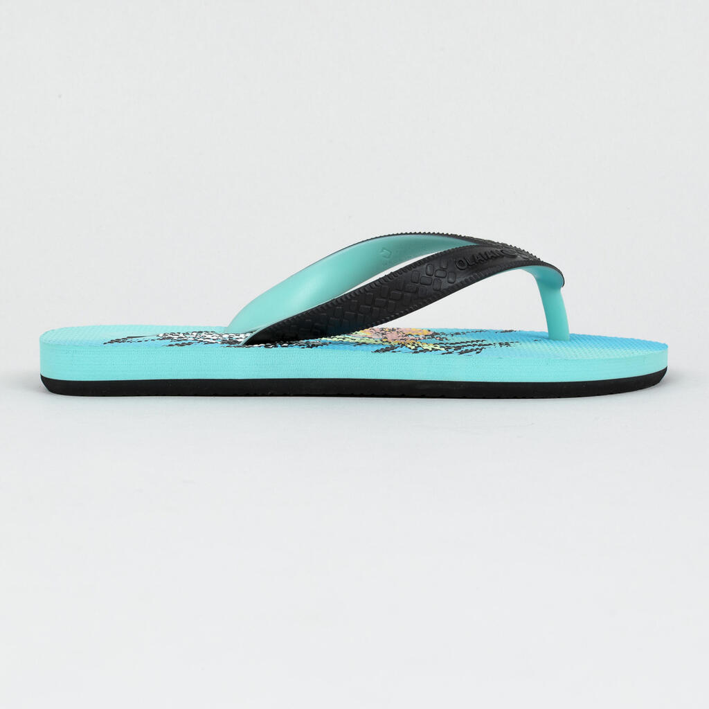 Boy's flip-flops - 190 Byok black green