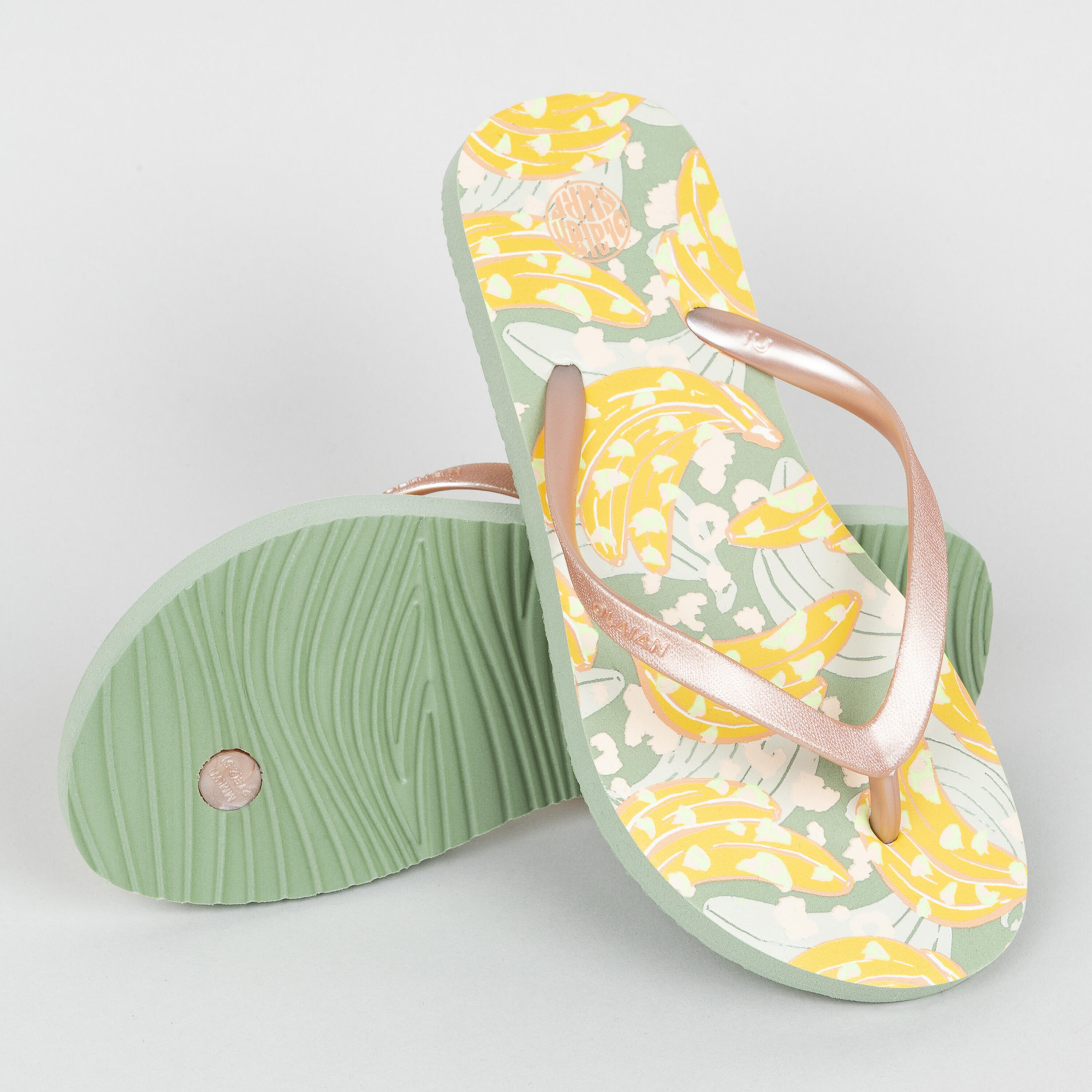 Girls' Flip-Flops - 120 Banana 4/5