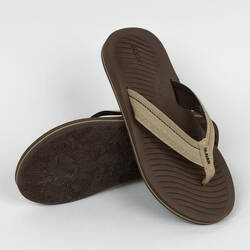 Men's Flip-Flops 500 - Brown