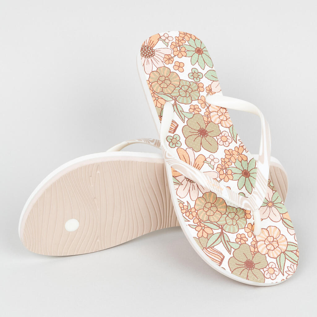 Women's flip-flops -190 Belly white