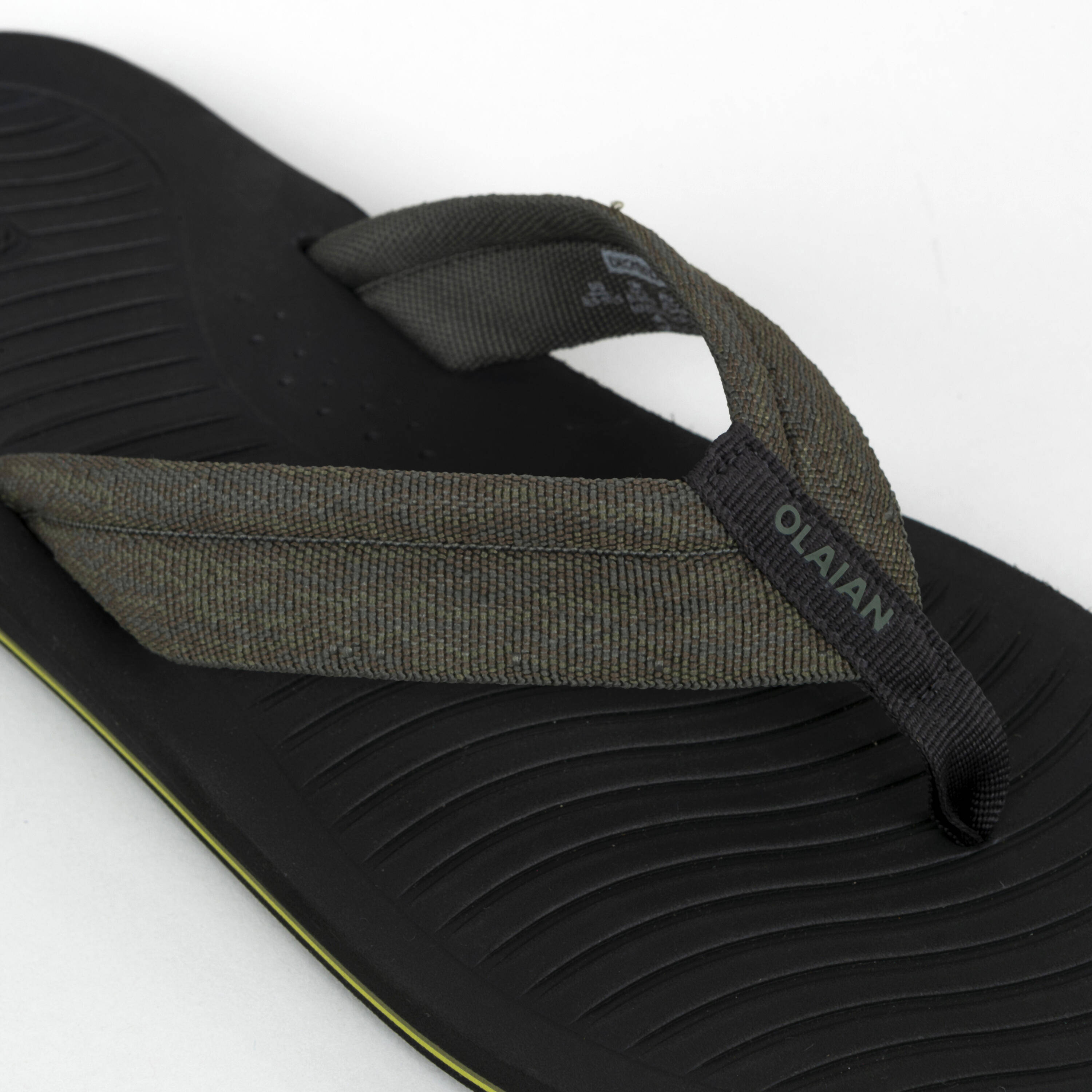 Men Slippers/Flipflops 500 - Khaki -  4