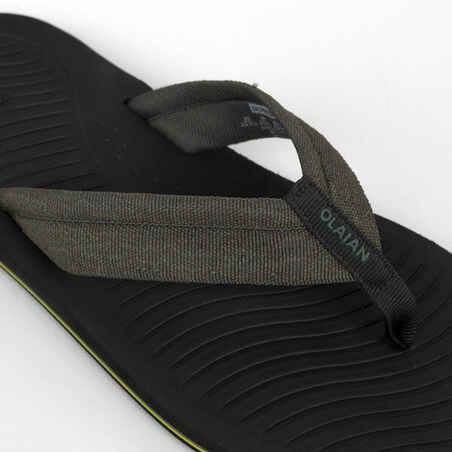 Men's Flip-Flops 500 - Khaki