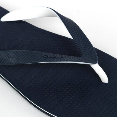 Men's Flip-Flops - 500 Navy Blue