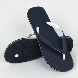 Men's Flip-Flops - 500 Navy Blue