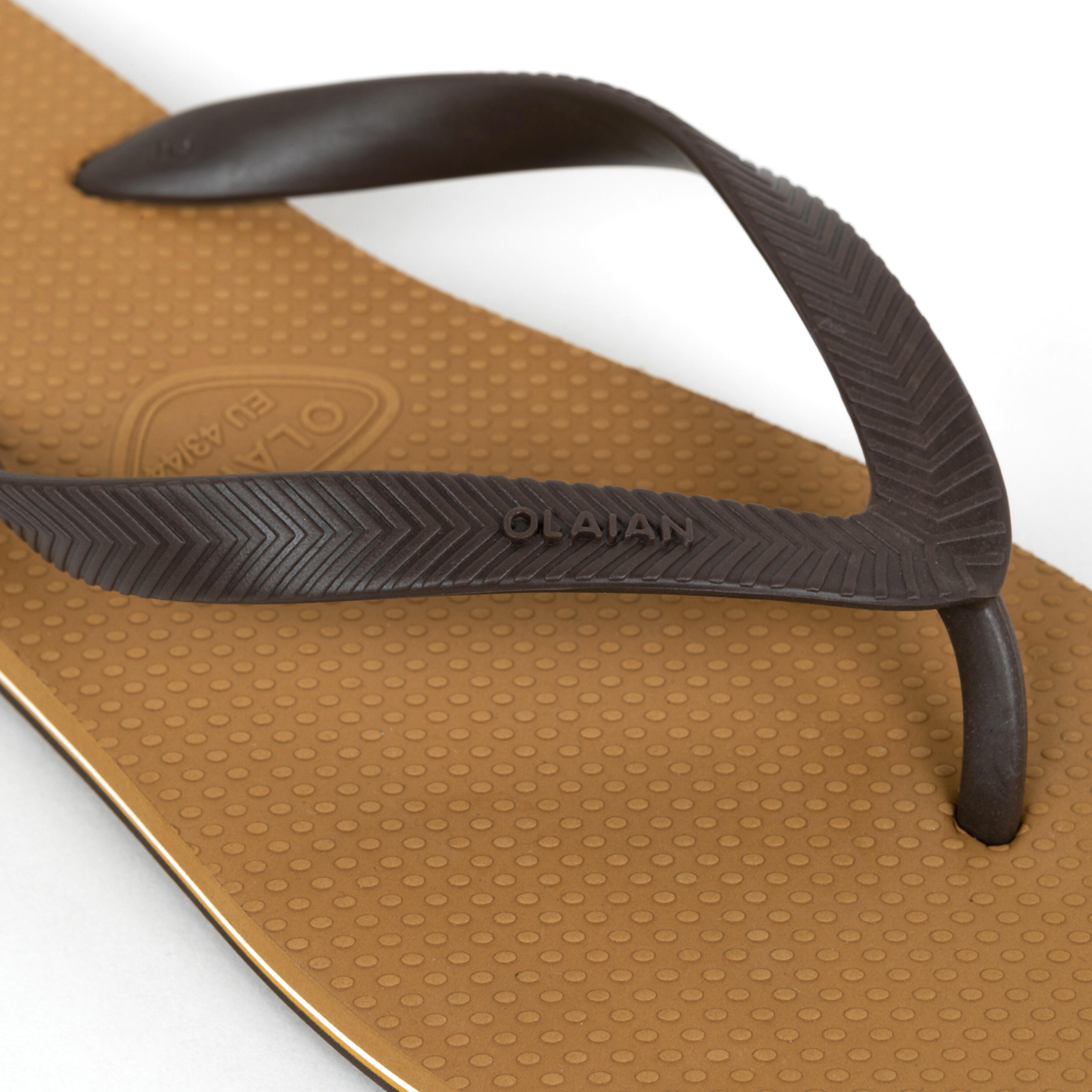 Tongs homme - 500 châtaigne 5/5