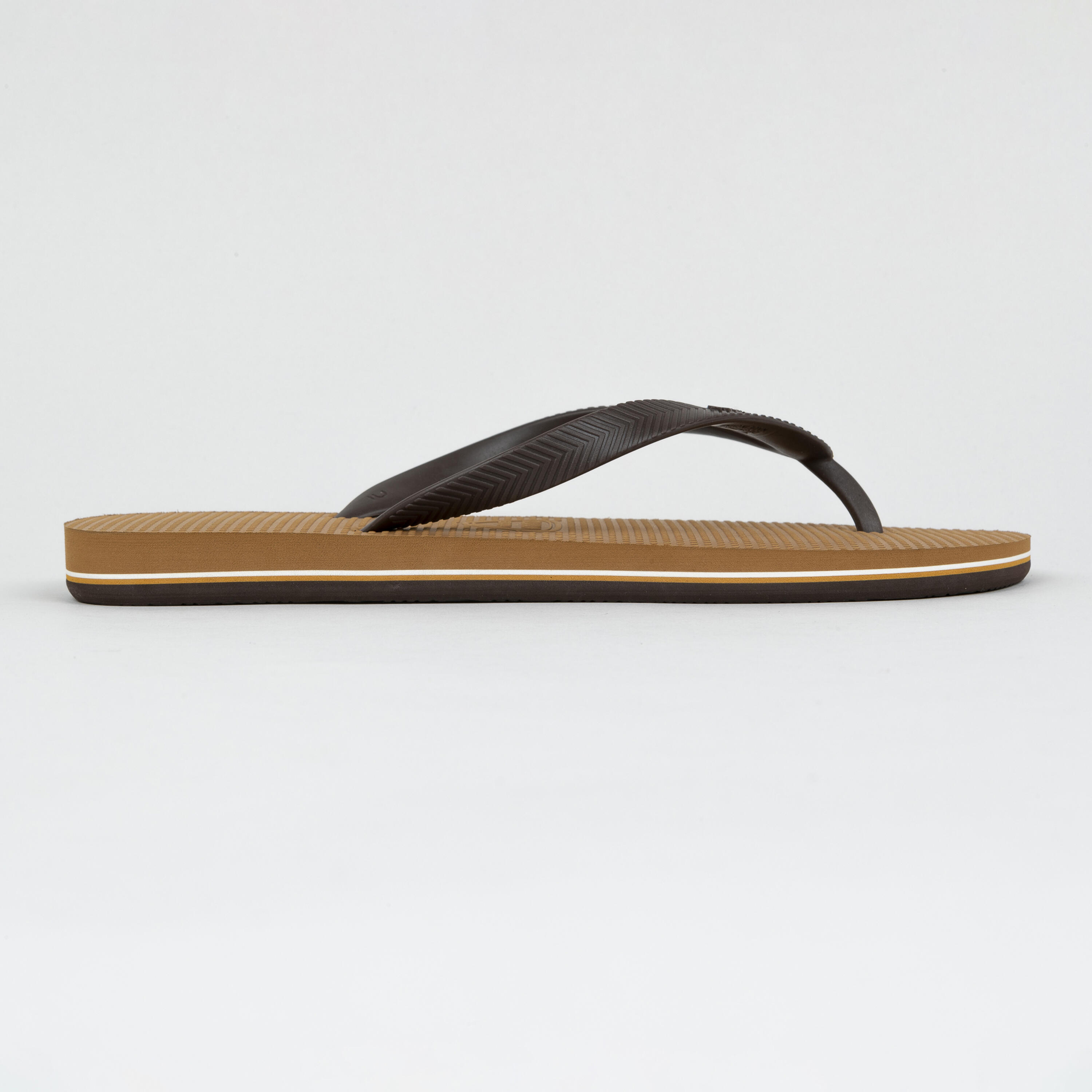 Tongs homme - 500 châtaigne 3/5