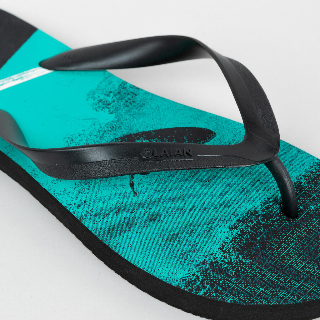 Men's flip-flops - 120 Block black blue