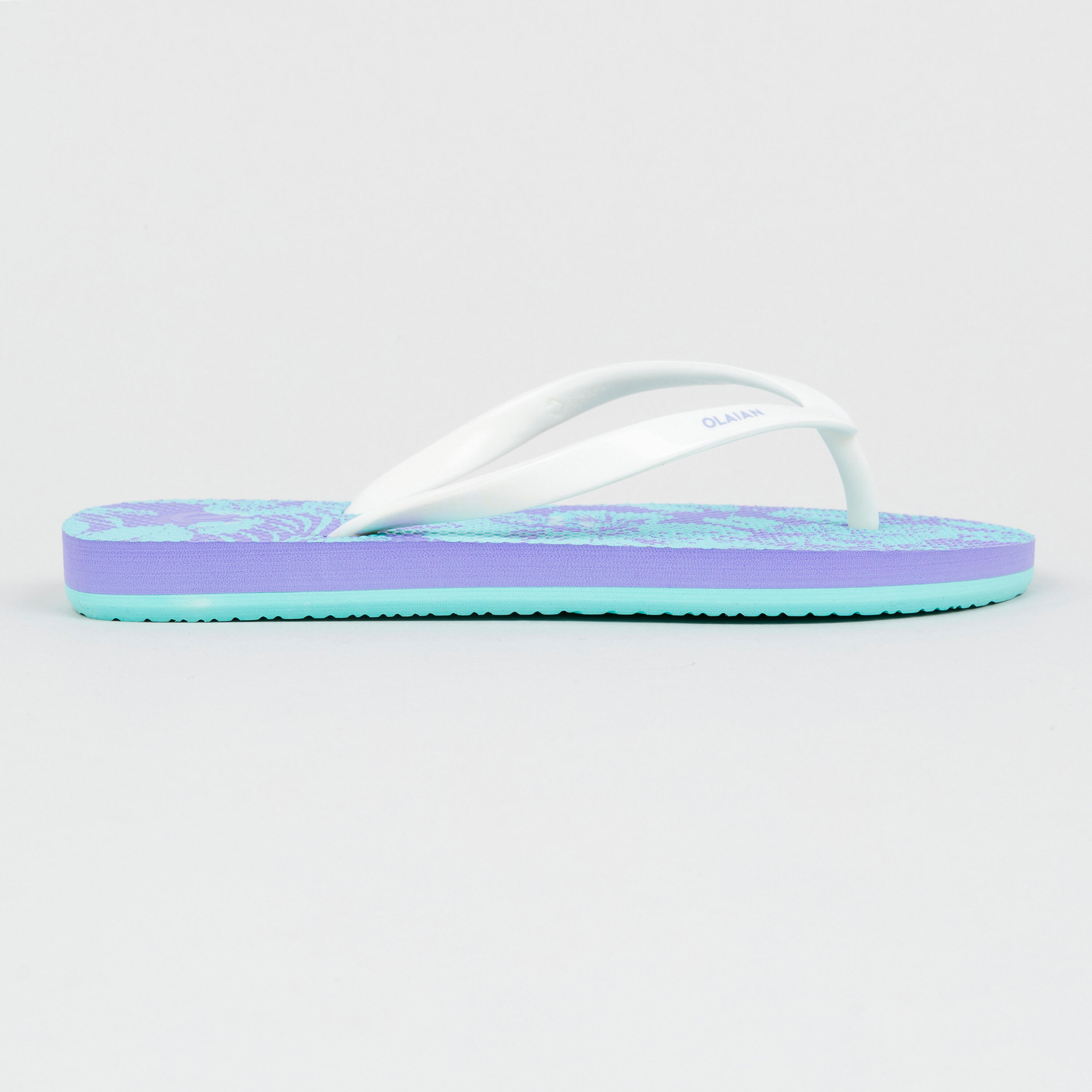 Girls' Flip-Flops - 190 Jungle purple 3/5