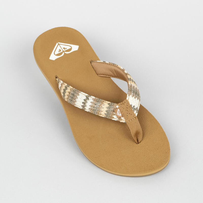 Chanclas Porto Raffia Mujer