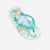 Grls' Flip-Flops - 120 Flower turquoise