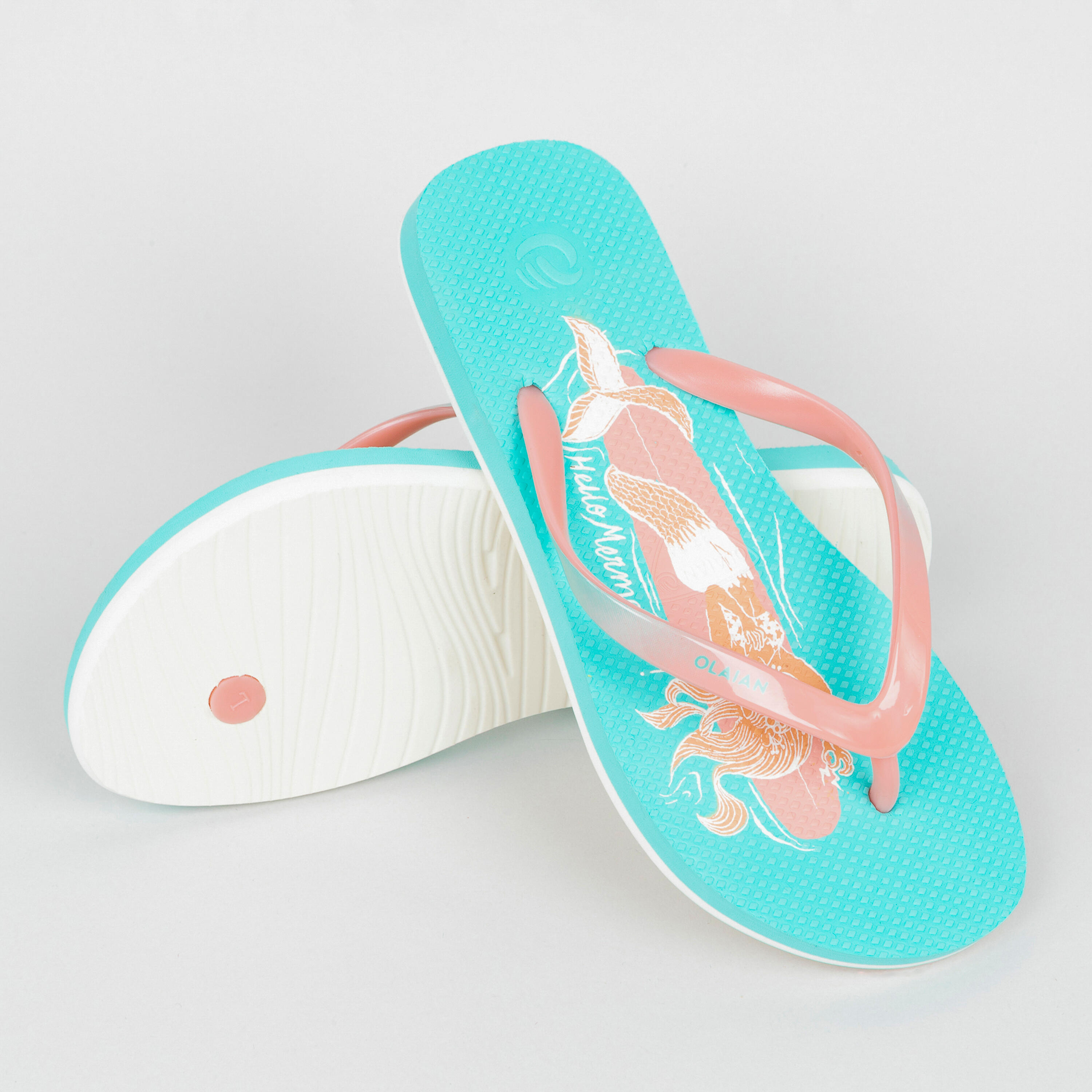 Girls' Flip-Flops - 190 Surfmermaid 4/5