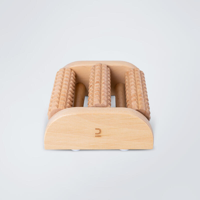 Wooden foot massage tool