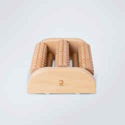Wooden foot massage tool