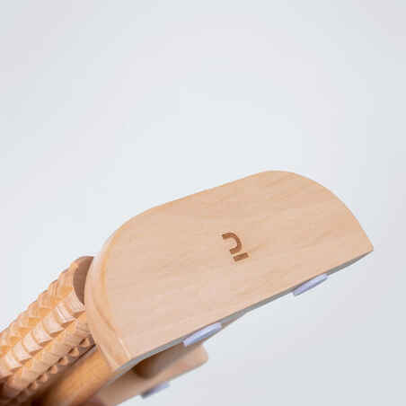 Wooden foot massage tool