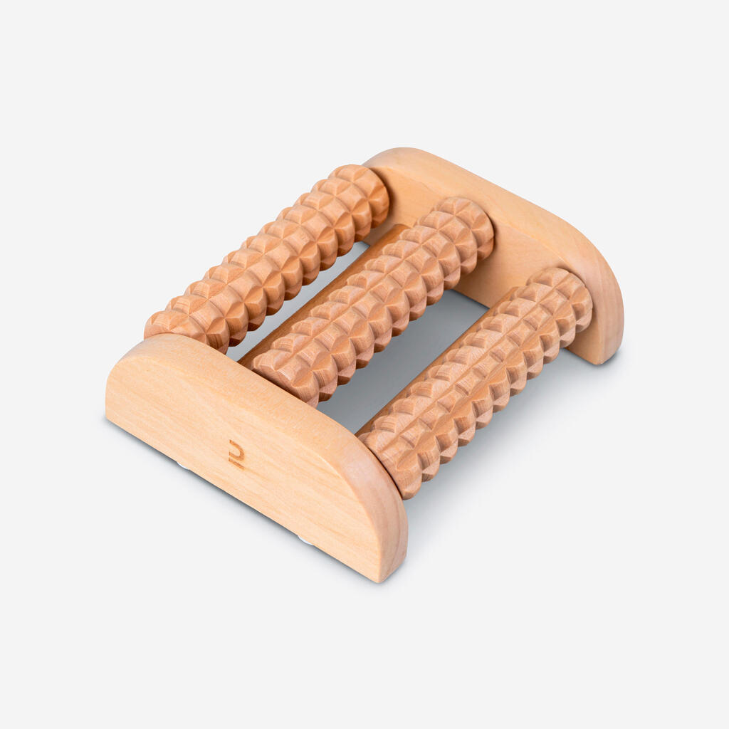 Wooden foot massage tool