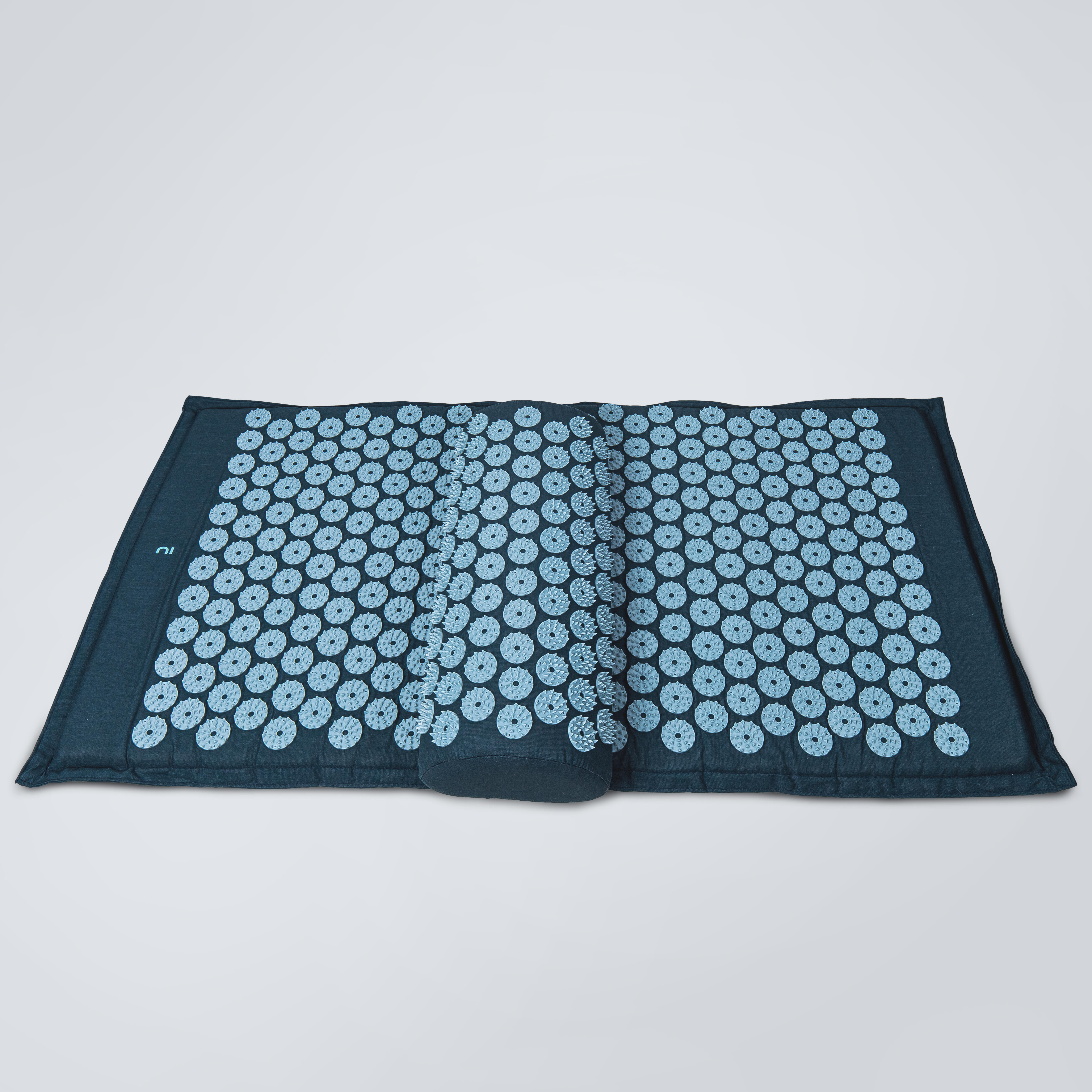 Tapis et coussin d’acupression – bleu - DECATHLON