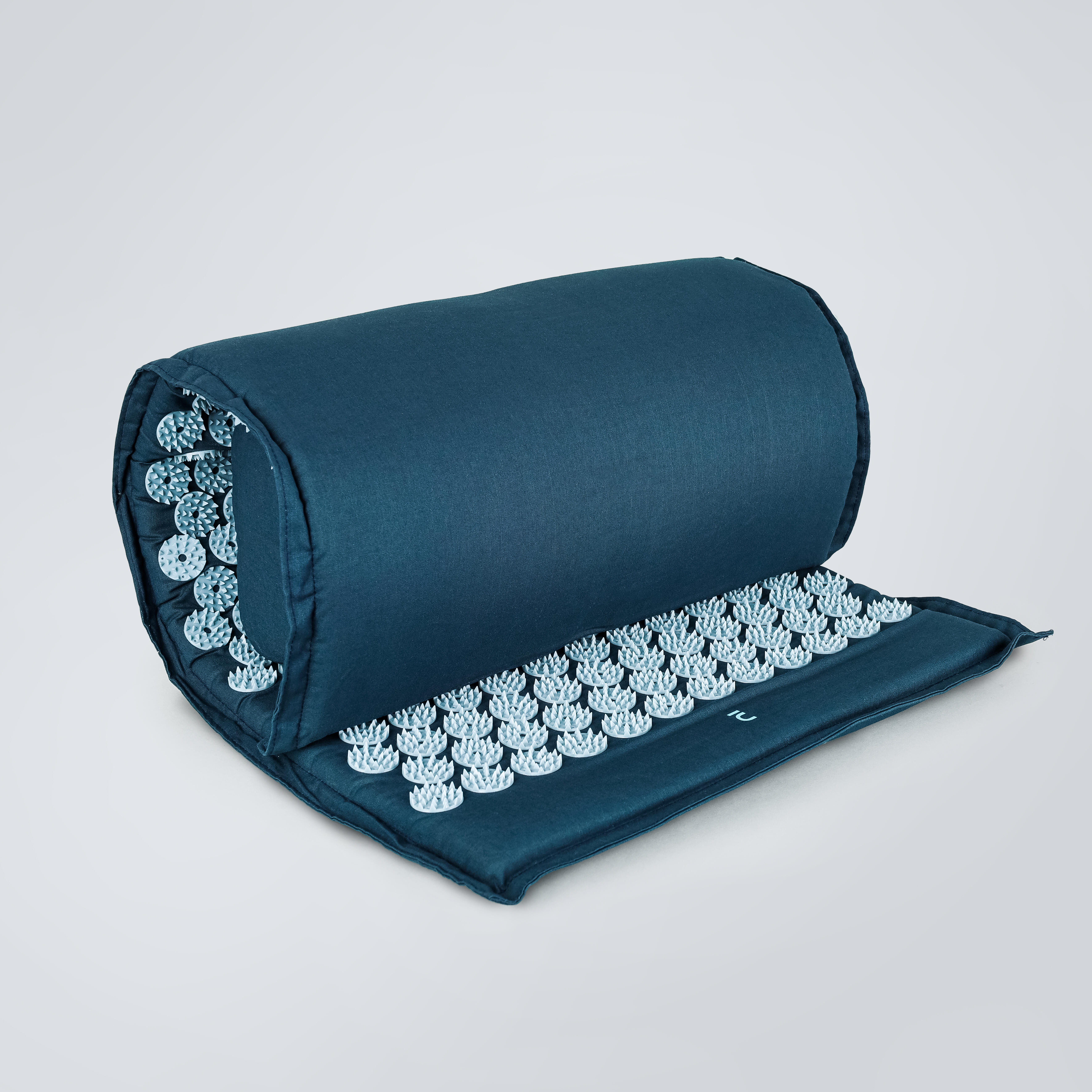 Acupressure Mat and Cushion - Blue - DECATHLON