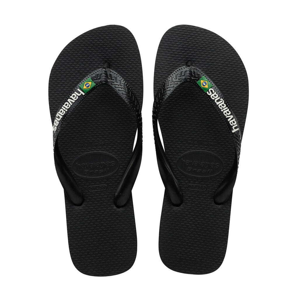 Chanclas para Hombre Havaianas Brasil Logo negro