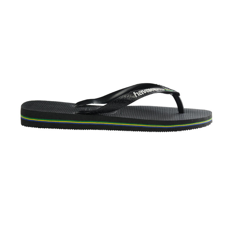 CHINELOS de Surf HAVAIANAS Logo BRASIL Preto HOMEM