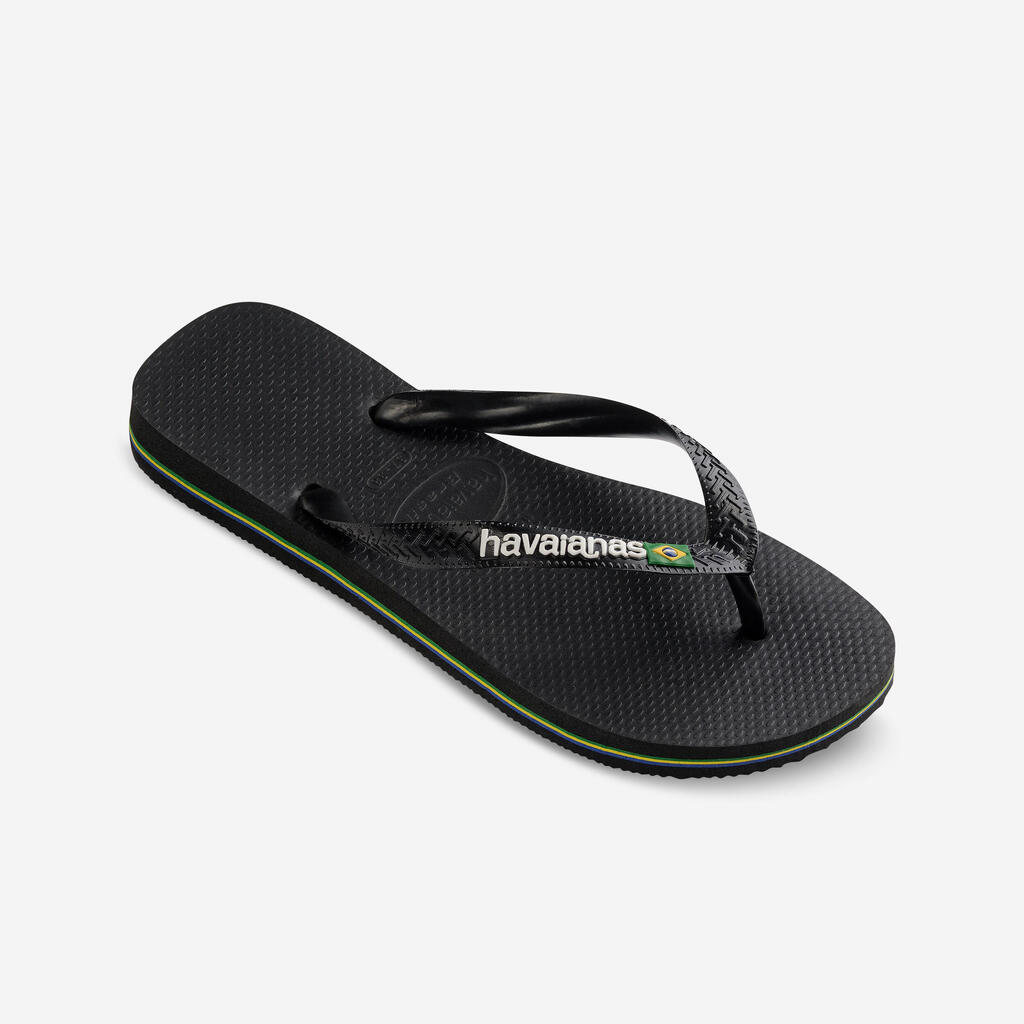 ΑΝΔΡΙΚΕΣ ΣΑΓΙΟΝΑΡΕΣ HAVAIANAS BRAZIL Logo Black