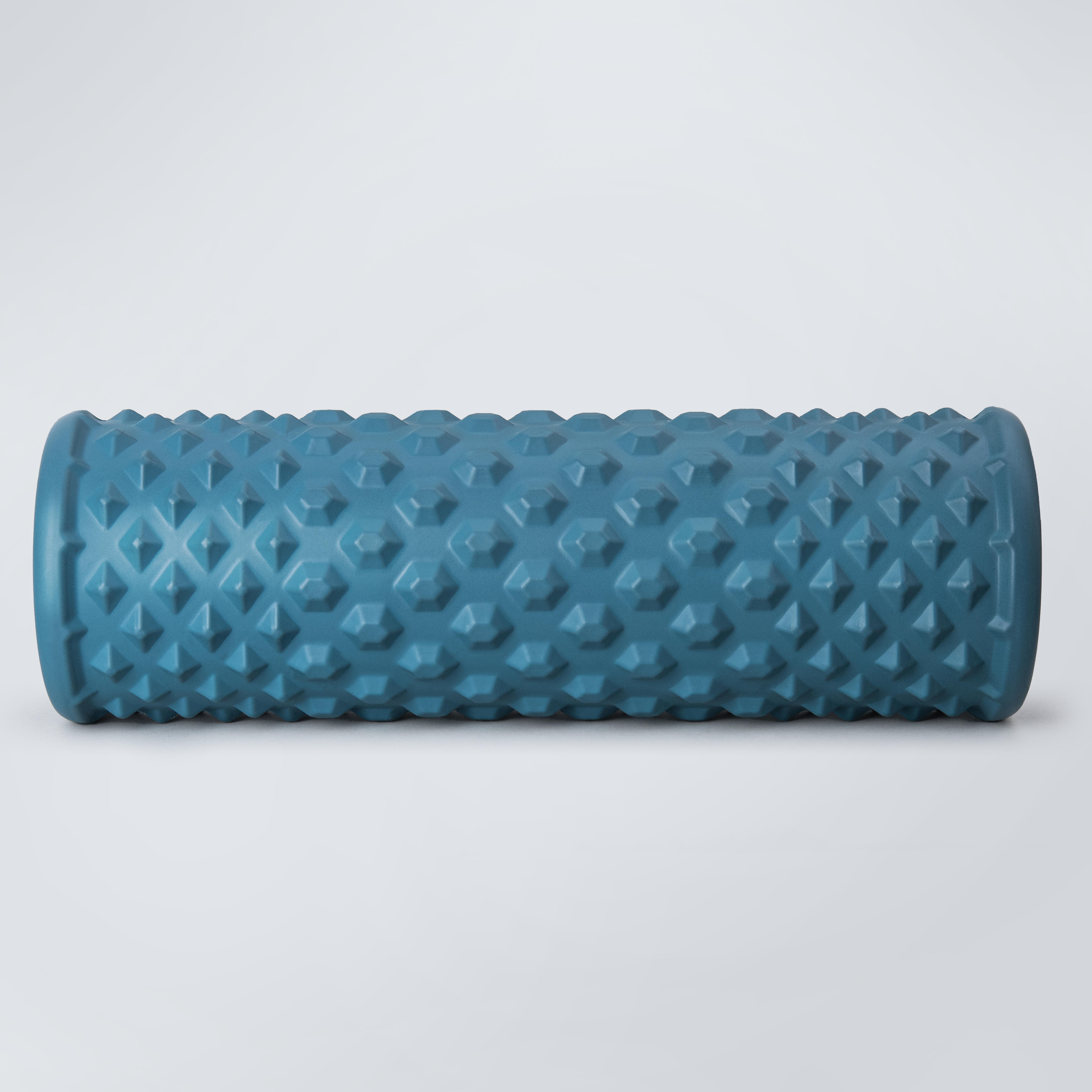 Deep Tissue Hard Foam Massage Roller, 38cm, Intense Muscle Relief, Blue