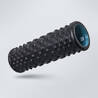 Deep Tissue Hard Foam Massage Roller, 38cm, Intense Muscle Relief, Black