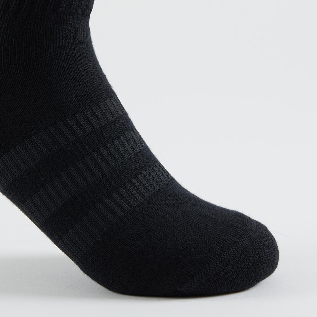 High Sports Socks Tri-Pack - Grey/White/Black