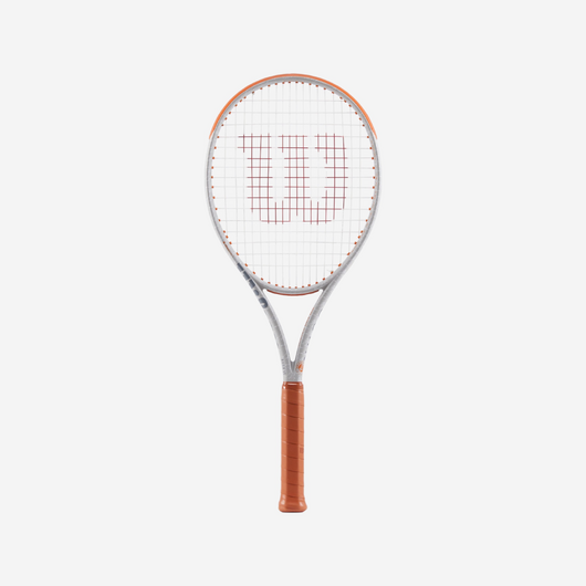 RAQUETTE DE TENNIS ADULTE - WILSON BURN V5.0 GRIS ROLAND GARROS 280G