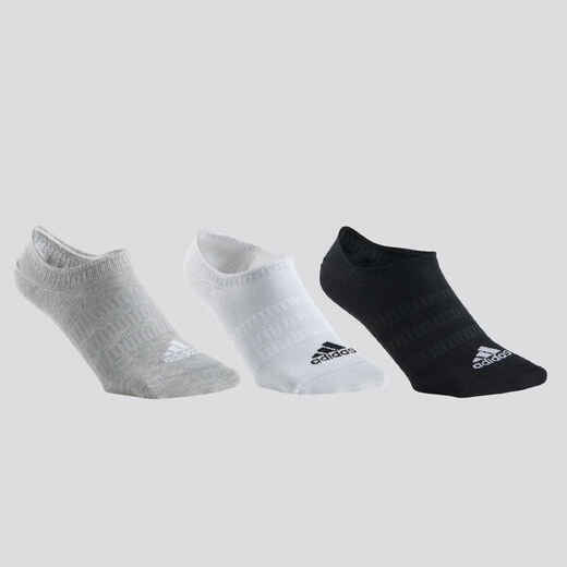 
      Low Socks Tri-Pack - Black/White/Grey
  